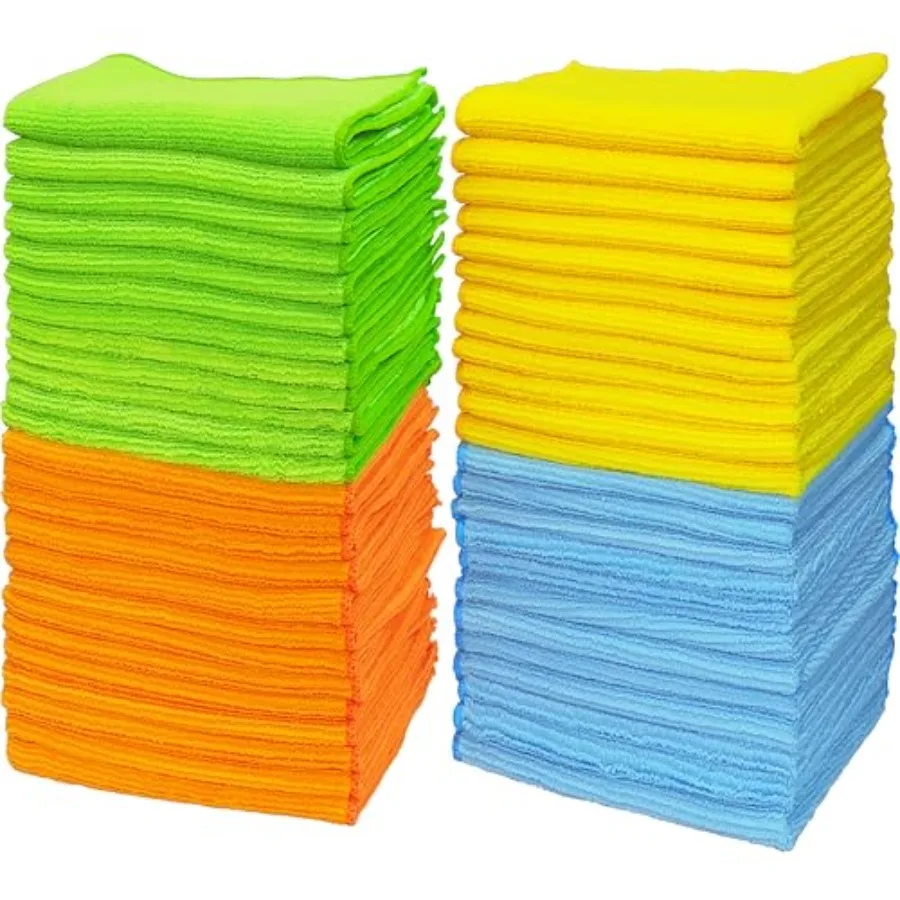 

Microfiber Cleaning Cloth, 12" x 12", 4 Colors
