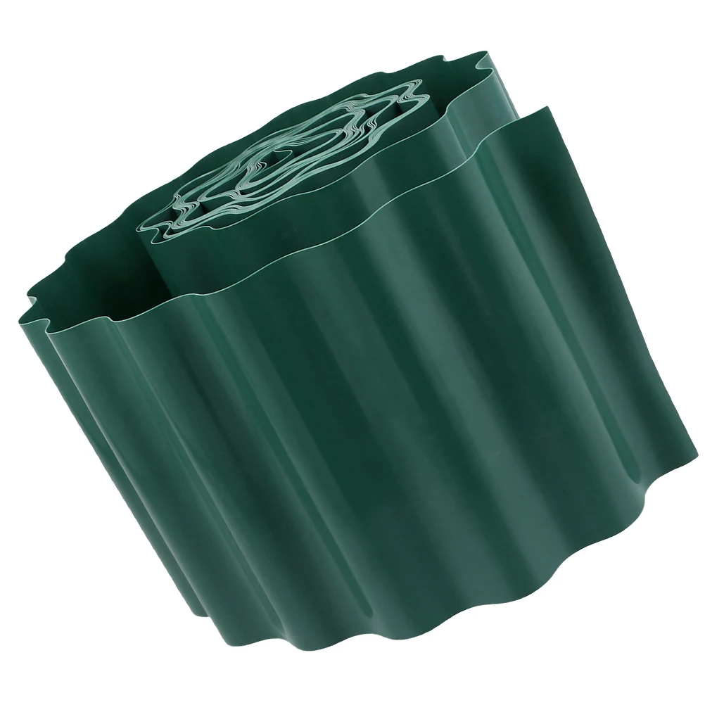 

Green 9Mx20CM Lawn Guardrail Plastic Edging Border for Balcony DIY Planting Fences Flower Bed Edges