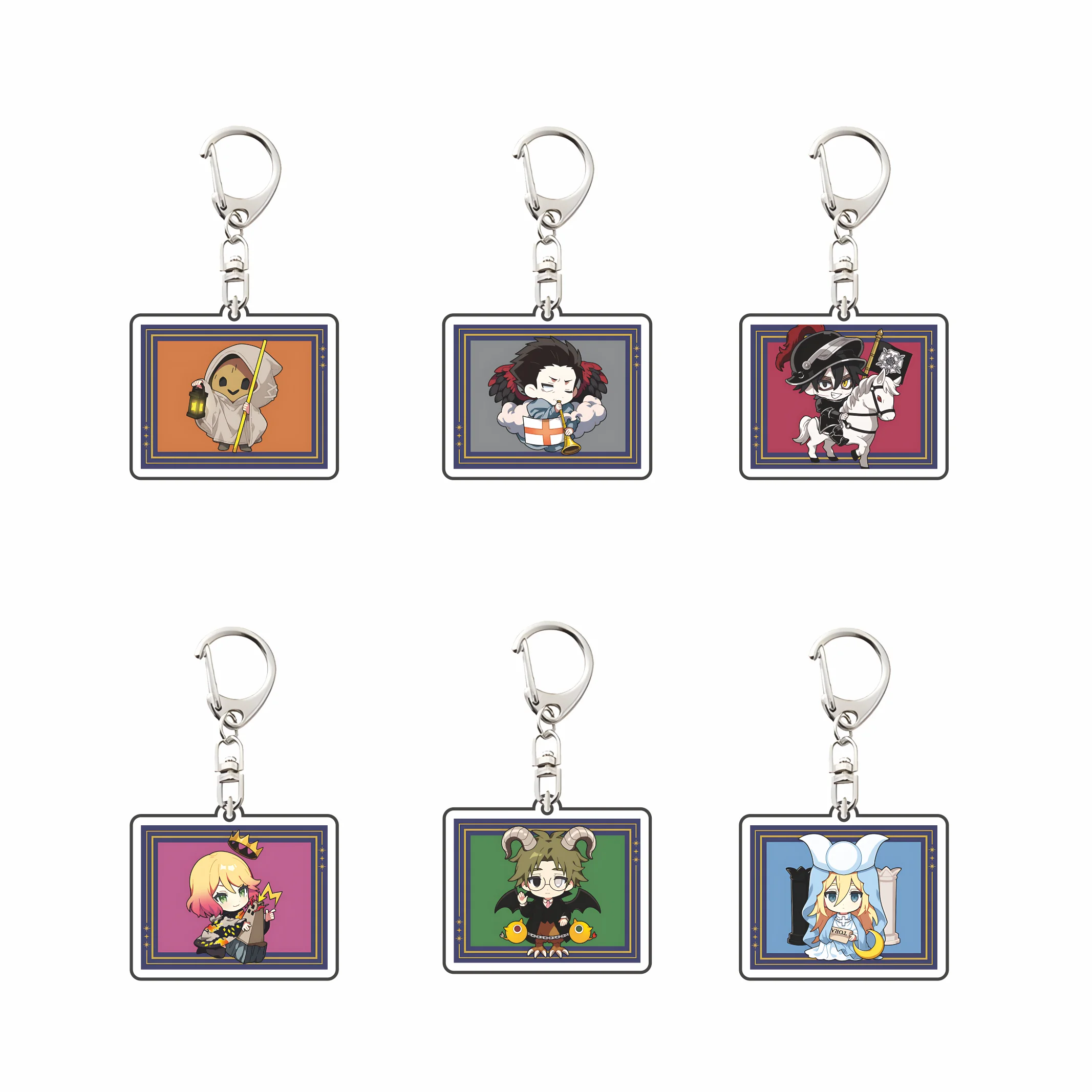 Anime Angels of Death 6cm Acrylic Stand Rachel·Gardner/Ray Tabletop Decorations Accessories Decor Gifts Key chain