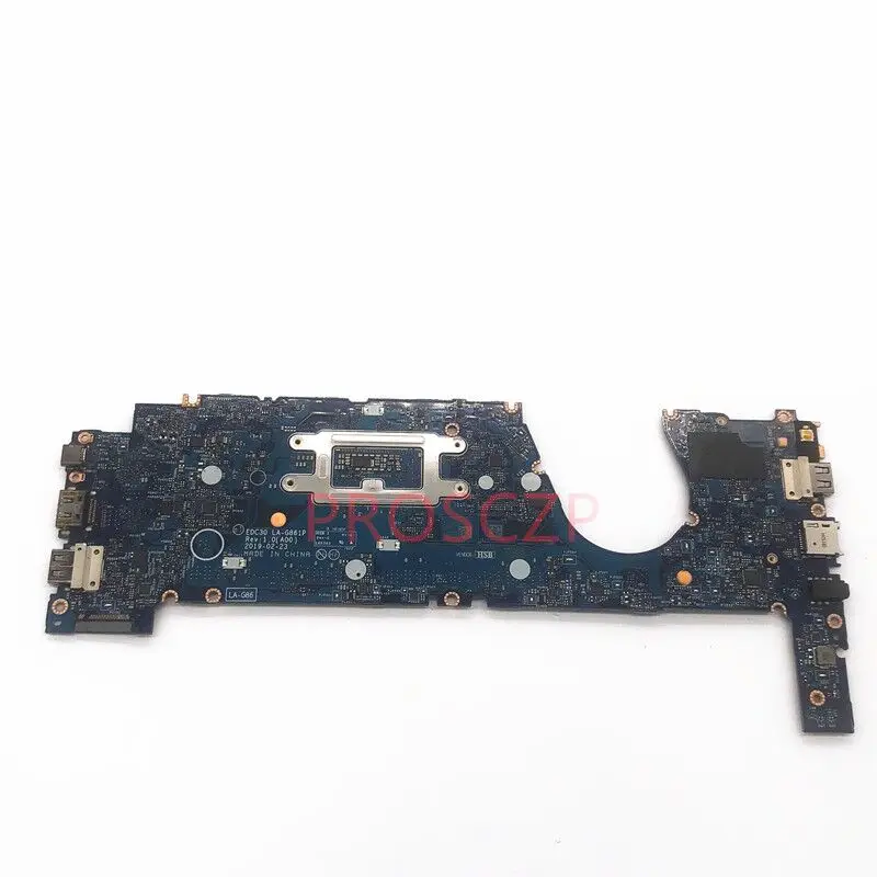 CN-0174H6 0174H6 174H6 Mainboard Dành Cho Dành Cho Laptop DELL 7300 Bo Mạch Chủ Với SRF9W I7-8665U CPU LA-G861P 100% Full Thử Nghiệm Hoạt Động Tốt