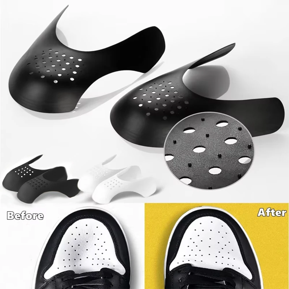 Anti Crease Shoe Head Protector Sneaker Anti-Wrinkle Bending Crack Toe Cap Support Stretcher for Shoe Protection Dropshipping