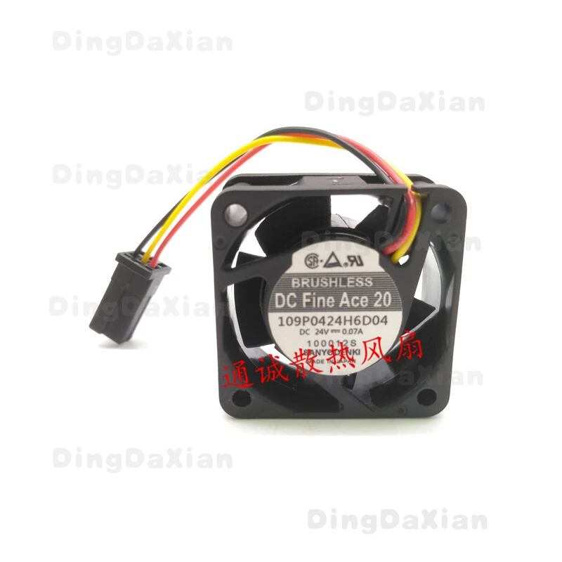 D 1 pcs Fanuc Drive Fan For DC Fine Ace 20 109P0424H6D04 24V 0.07A 4CM