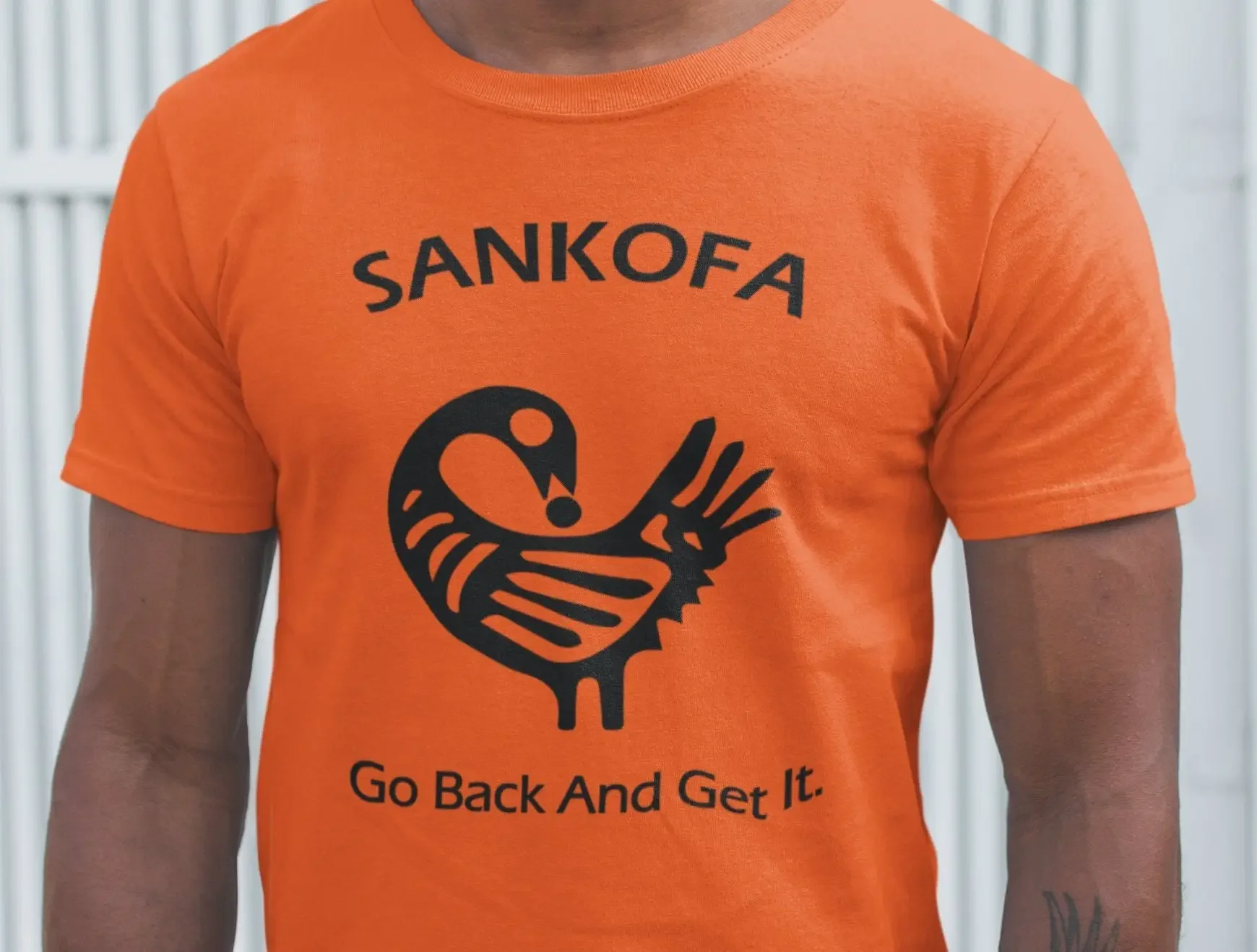 Sankofa Adinkra T Shirt