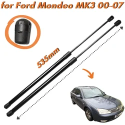 Qty(2) Trunks Struts for Ford Mondeo MK3 Hatchback 2000-2007 535mm 1S71A406A10AB Rear Tailgate Boot Lift Support Shock Absorbers