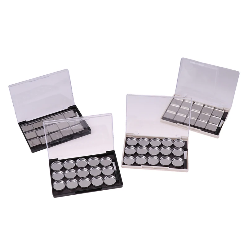 DIY Eye Shadow Container Pans Makeup Cosmetic Empty Aluminum Palette Cases Pans For Eyeshadow Makeup Tool