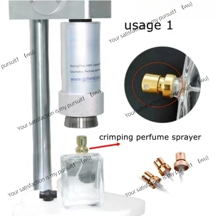 Manual perfume bottle crimping machine Perfume neckline sealing machine