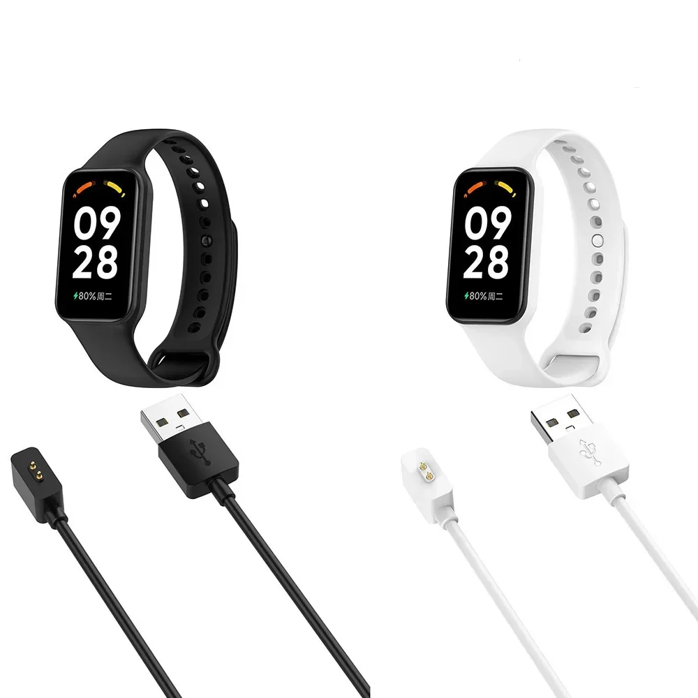 شاحن لـ Xiaomi Smart Band 9/ Mi Band 8/ Band 8 Pro كابل شحن USB سلك مغناطيسي ملحقات الساعة الذكية 100 سم