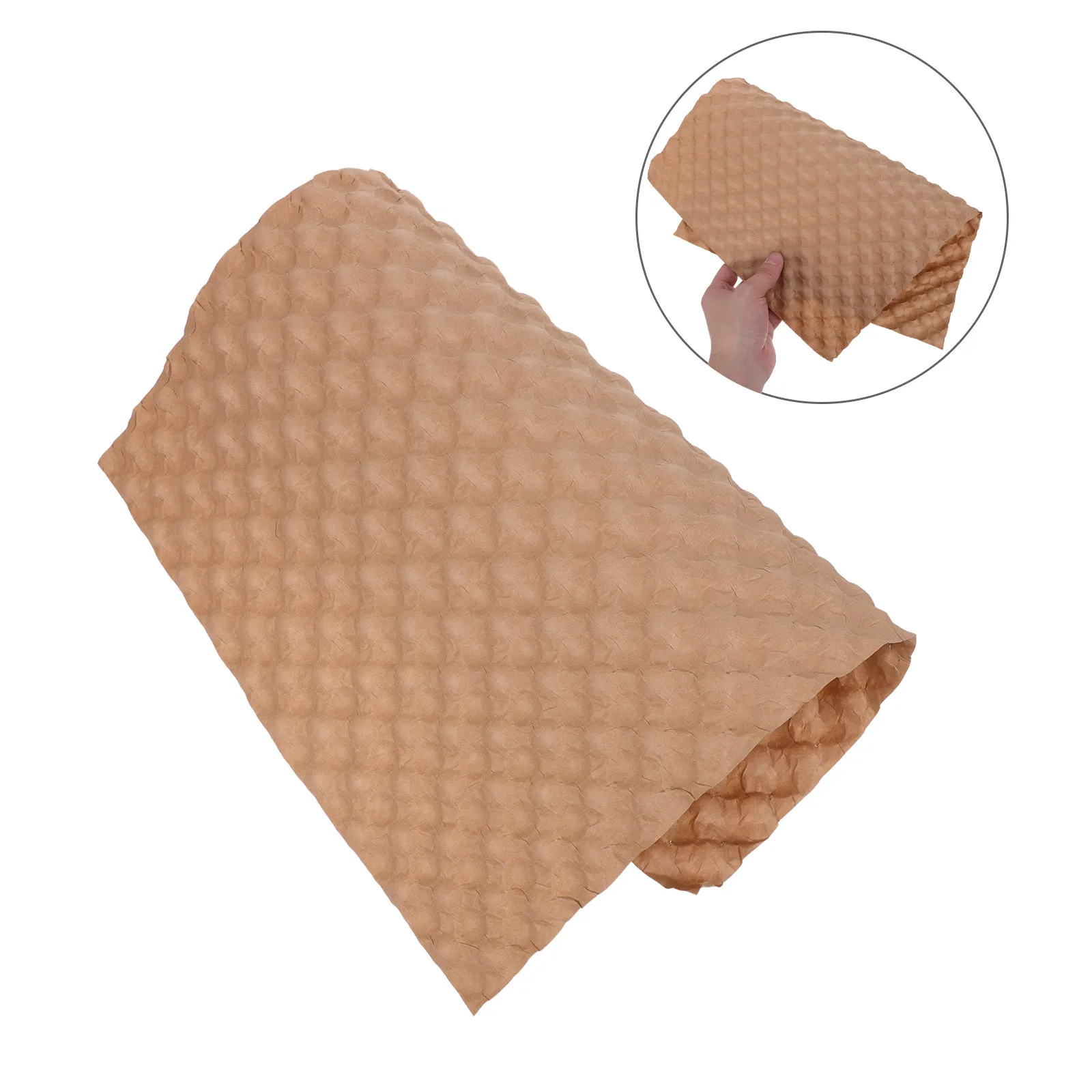 Honeycomb Paper Packing Cushion Wrap – 50 Sheets Protective Packaging for Fragile Items, Shipping & Moving