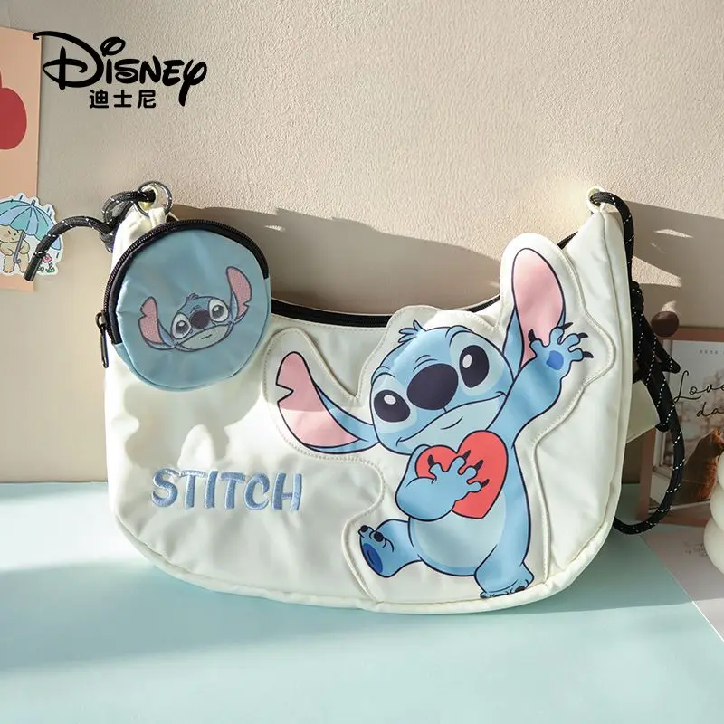 

Disney Stitch Crossbody Bag for Women Cute Fashion Spacious Shoulder Bag Casual Daily Use School Girls Gift