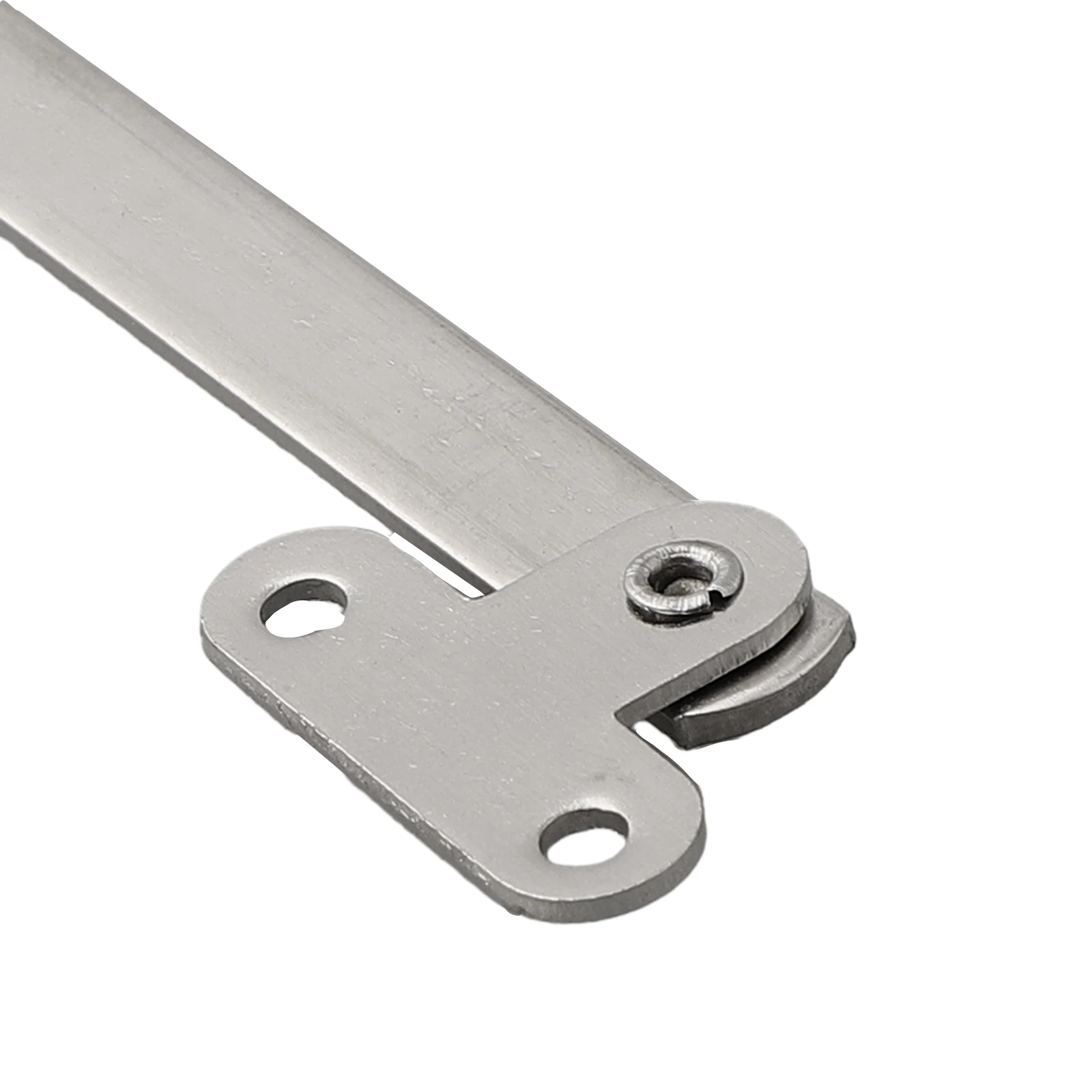 

Stainless Steel 2pcs Folding Lid Support Hinges for Furniture Cabinet Doors with 180 Degree Opening and Secure Rivet Fixing