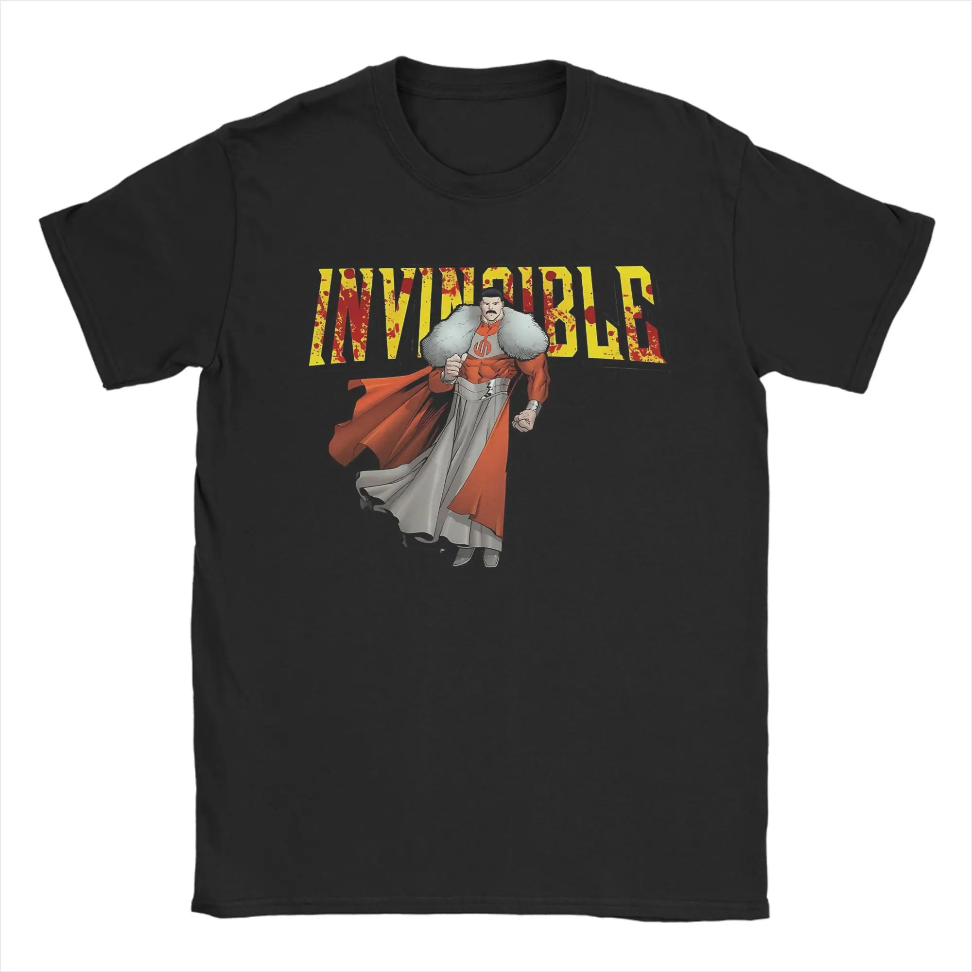 Men's Grand Regent Thragg The Most Powerful Viltrumite Invincibles T Shirts Cotton Clothing O Neck Tee Shirt Big Size T-Shirt