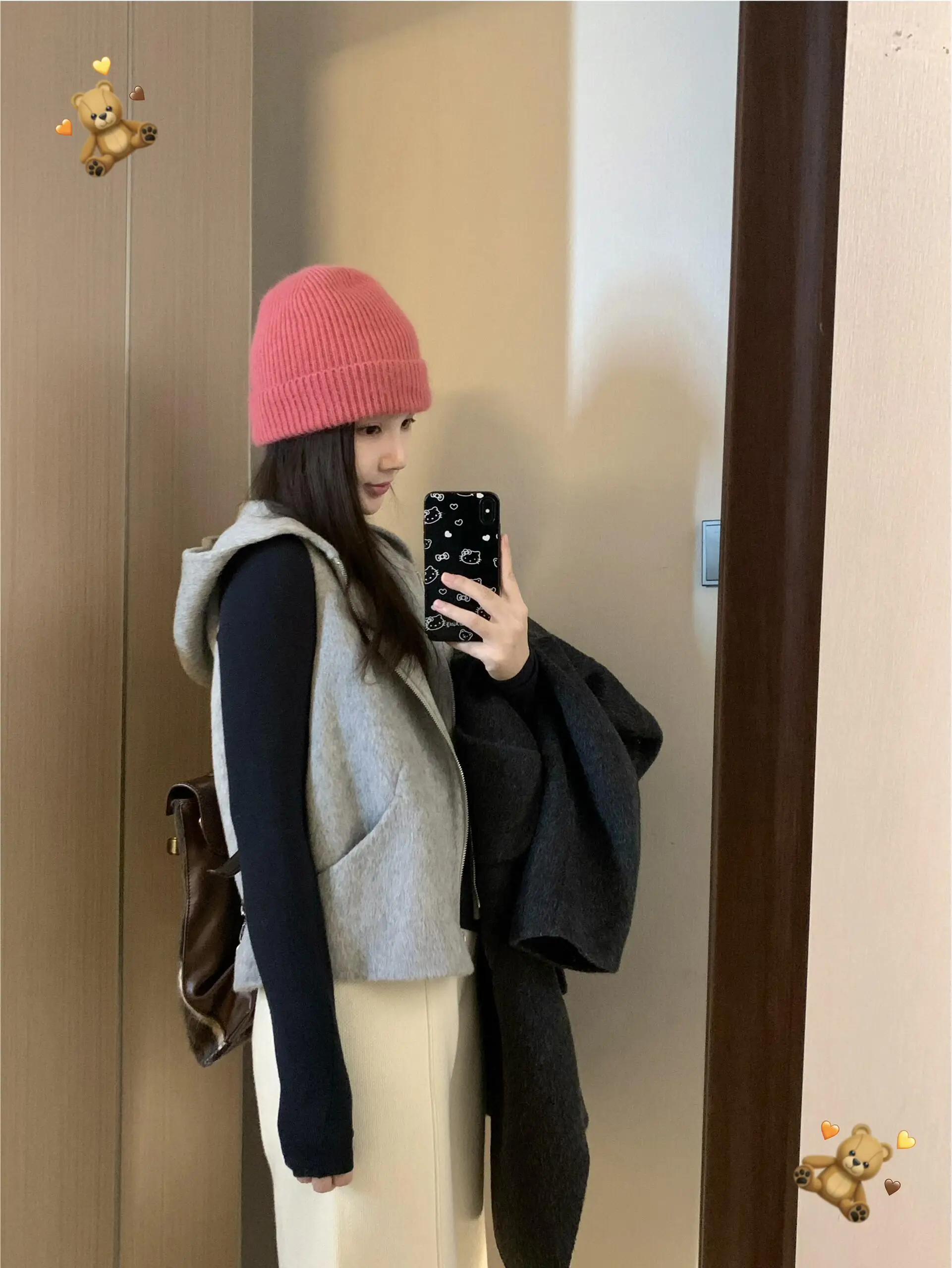 패셔너블 캐주얼 후드 지퍼 조끼 여성용 가을 겨울 다용도 따뜻한 상의 외투 폴리에스터 섬유 CLMG-AS3...