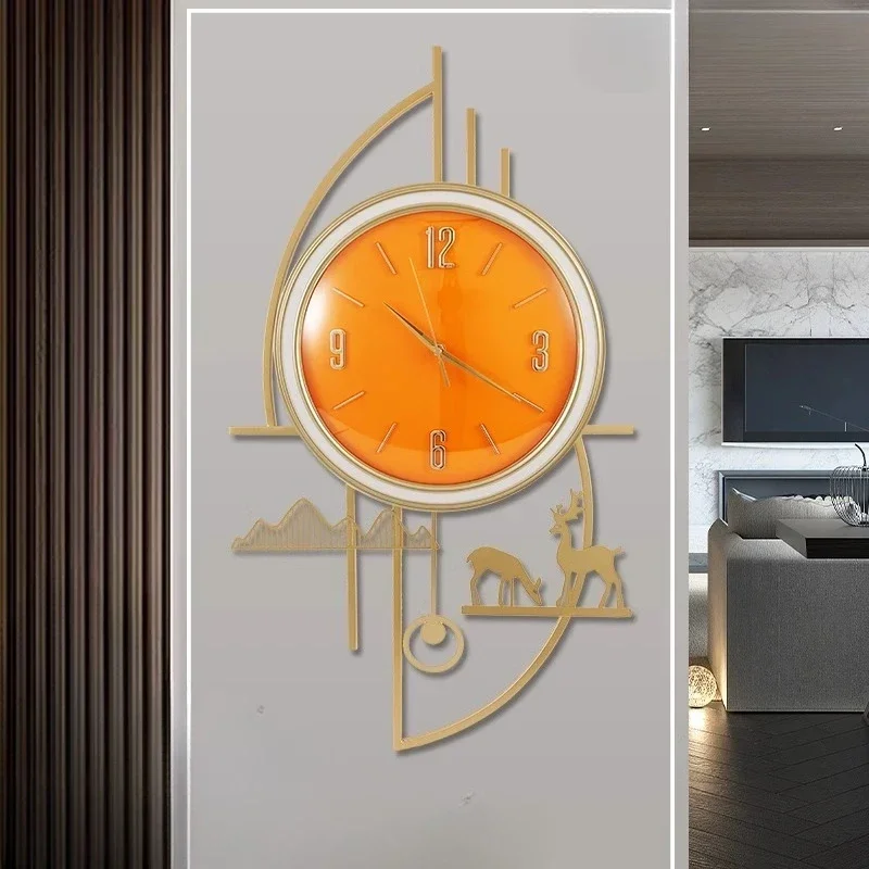 *Battery Design Wall Clock Nordic Aesthetic Bathroom Digital Clock Wall Luxury Modern Zegar Cyfrowy Home Decoration