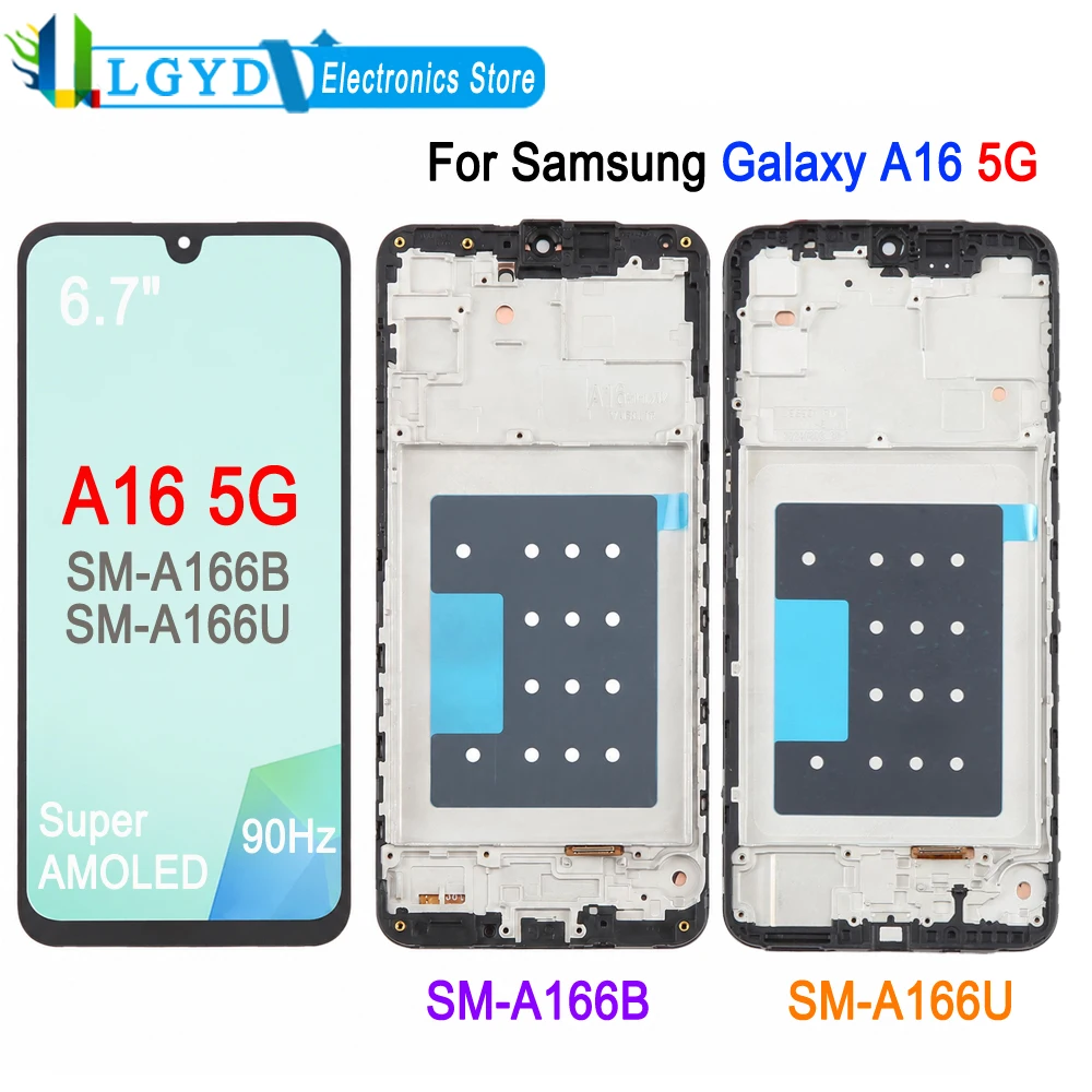 Ecran-super-amoled-de-67-pouces-avec-cadre-pour-samsung-galaxy-a16-5g-sm-a166b-version-europeenne-pour-galaxy-a16-5g-sm-a166u-version-americaine