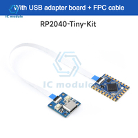 RP2040-Zero Mini Board High-Performance Pico-Like MCU Board Microcontroller Chip RP2040 USB-C Connector for Raspberry Pi