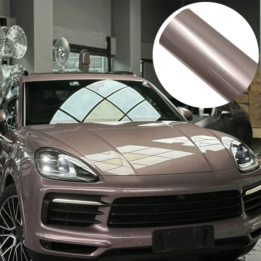 Frozen Berry Metallice Car Vinyl Wrap Film Color Change Sticker Auto Wrapping Film Bubble Free Vinyl Decals Car Accessories