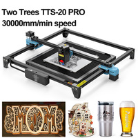 Twotrees TTS-20 PRO 20W Laser Engraving Cutting Machine Woodwork Tool Air Assist Honeycomb Panel Laser CNC Router Laser Engraver