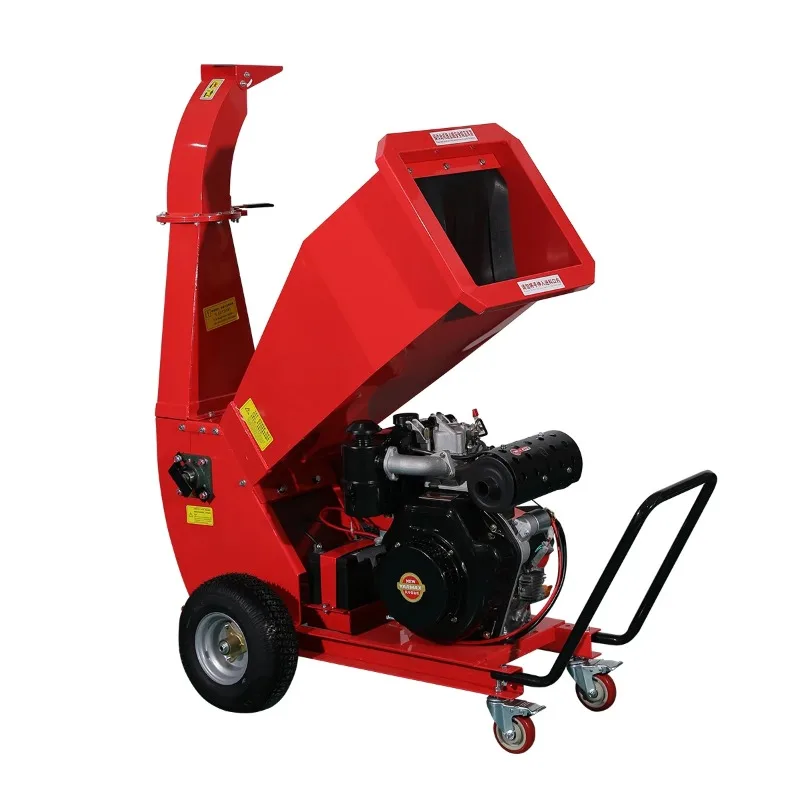 AYS6800-A Wood Branch Sawdust Crusher Portable Farm Garden Forest Wood Chipper Shredder Home Gardening Tool