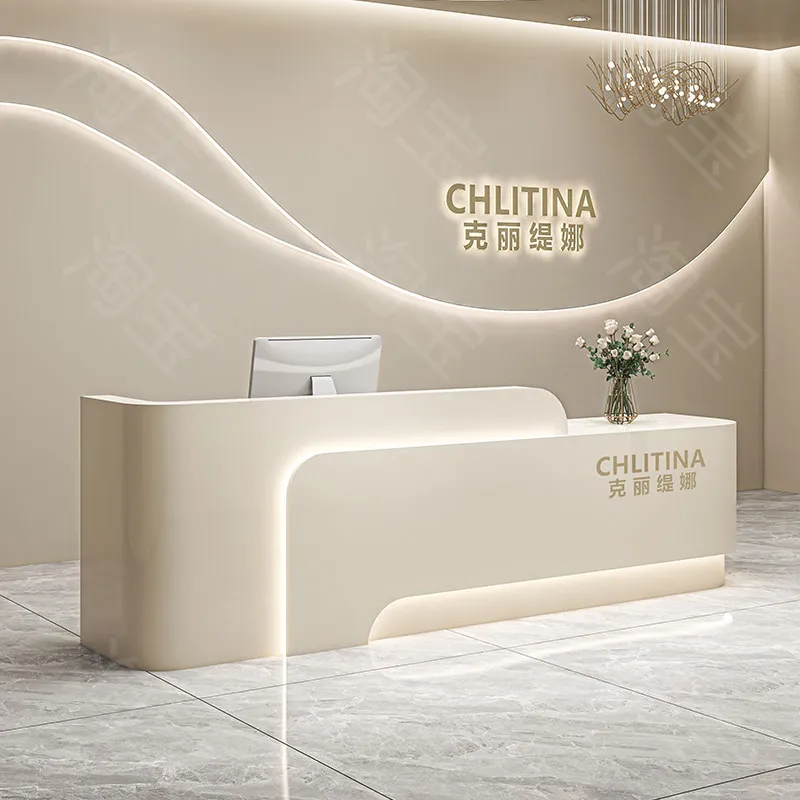 

Room Decor Beauty Reception Desks Professional Vintage Simple Universal Safe Reception Desks Modern Mostrador Unique Furniture