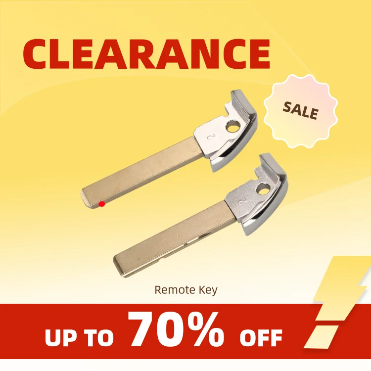 Clearance_jingyuqin 10pcs/lot Emergency Insert HU83 VA2 Key Blade For Peugeot 208 308 508 3008 Citroen C4 DS4 DS5 Car Key Blank