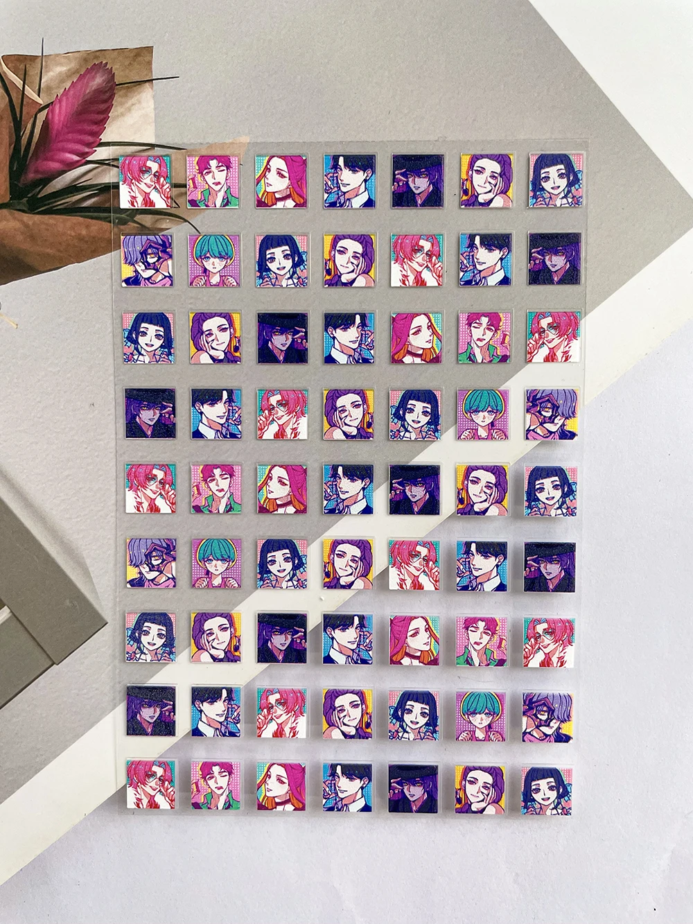 البسيطة الكرتون أنيمي Kpop الصيادين شيطان ساجا بنين الأمتعة العلامات ملصقات مسمار الفن مقاوم للماء Diy بها بنفسك Loptop سكيت الغيتار ملصقات