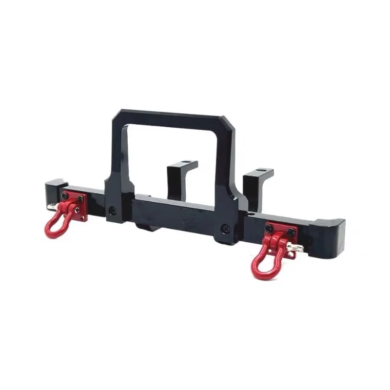 โลหะกันชนหน้ากันชนพร้อมตะขอพ่วงสําหรับ MN 1/12 MN82 LC79 RC รถอะไหล่อัพเกรด