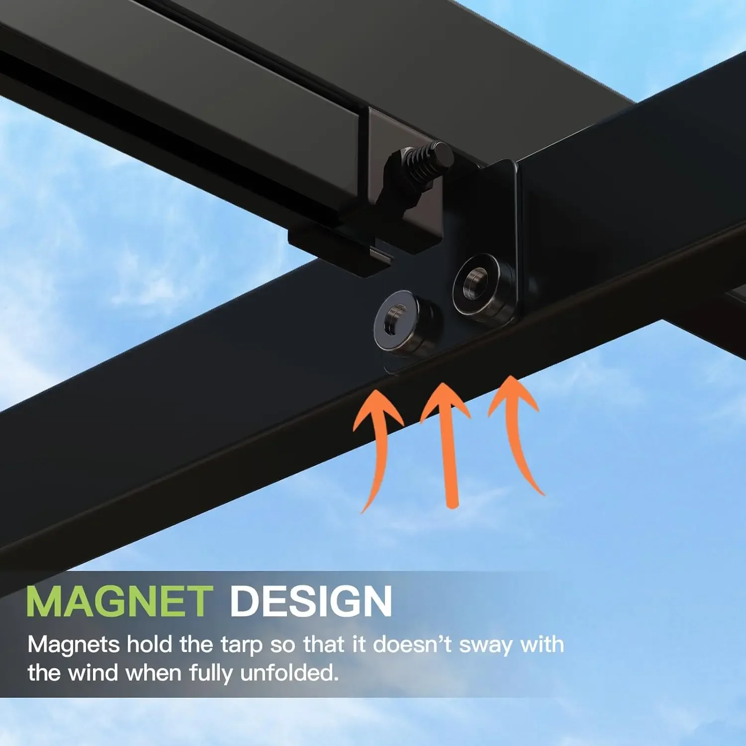 [الأسهم المحدودة! ]عريشة خارجية مقاس 10 × 10 بوصة، مظلة مطورة مع سقف قابل للتعديل، عريشة فناء معدنية مع غطاء ظل شمس بني