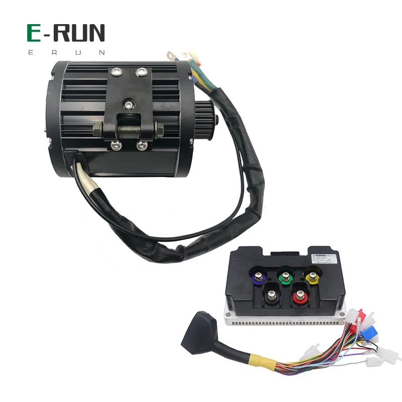 

PMSM Mid Drive Motor QS 138 90H 4KW Peak 10KW 100KPH with Controller Fardriver ND72680 Kits