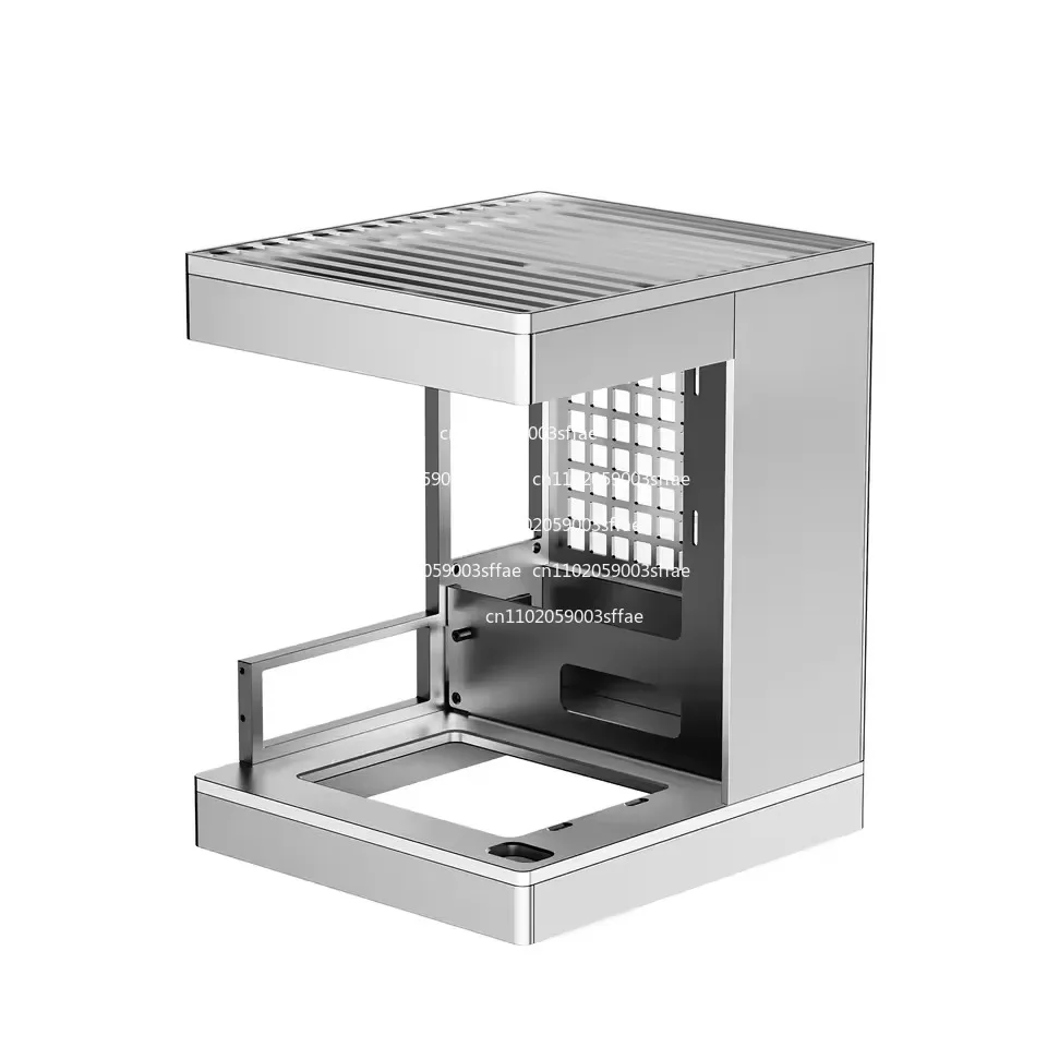 S1 Mini Computer Case Aluminum Alloy ITX Small Sea View Windowed Case for Gaming Computers And Graphics Cards