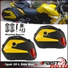 調整可能なオートバイのサドルバッグ,テールケース,ラゲッジストレージボックス,スズキGsr,sfv,sv,gsx,r600,r,600, 650, 750, 1000, 1250用マウントキット 1