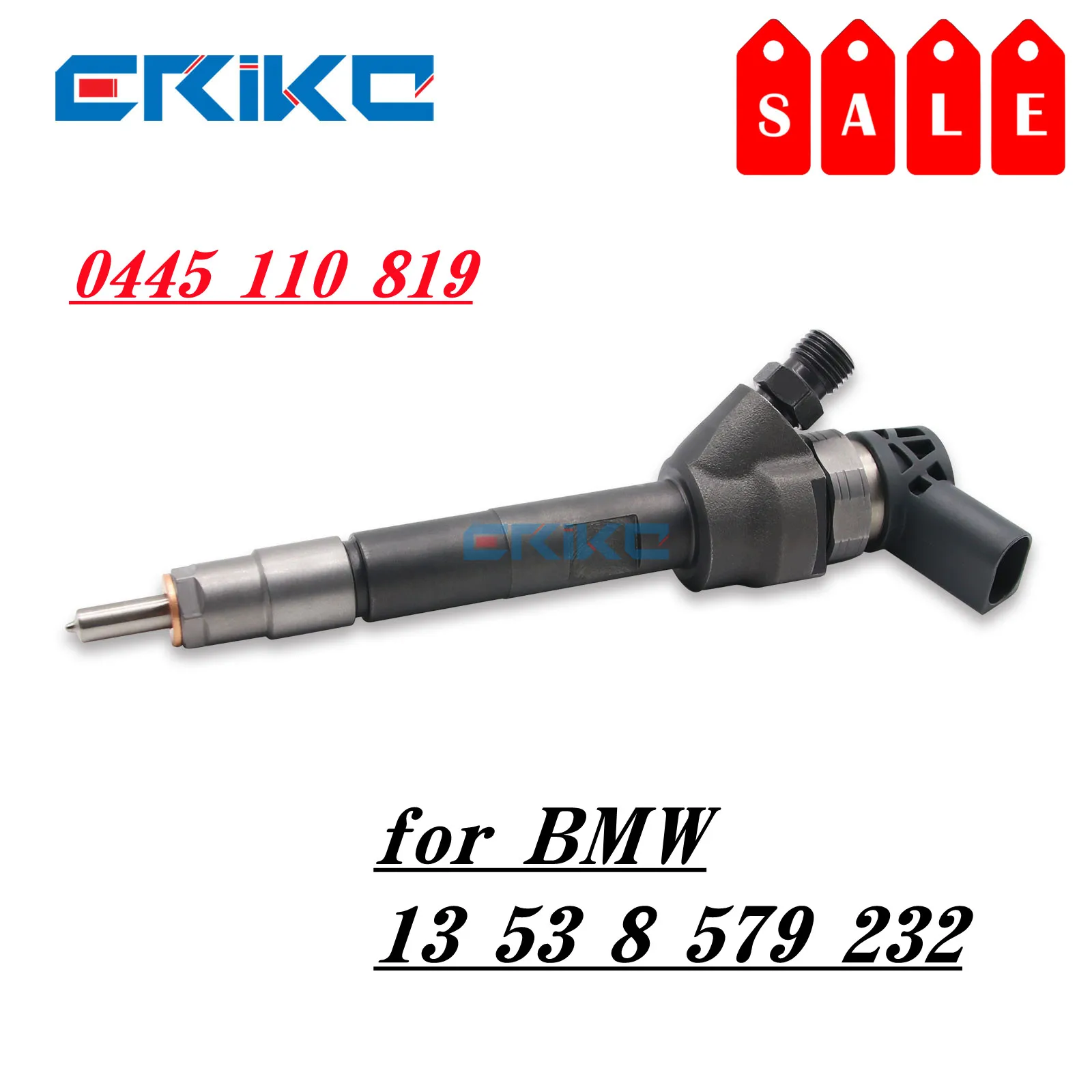 

ERIKC 0445110 819 Auto Fuel Pump Injector 0445 110 819 Electric Fuel Injector 0445 110 819 for BMW 13 53 8 579 232 / 13538579232