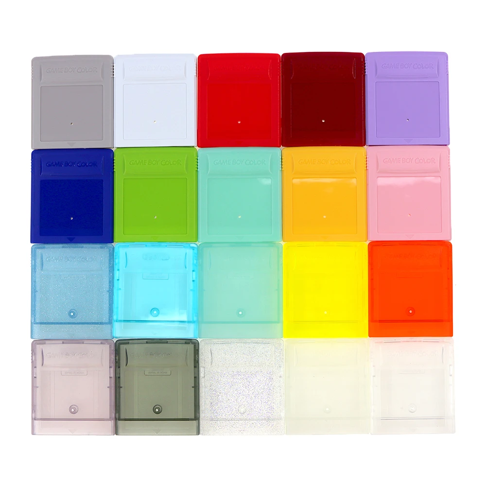 Boîtier de cartouche pour GBC GB GBP GBA SP, 1 pièce, couvercle avec vis, pièce de rechange, boîte pour cartes de jeu