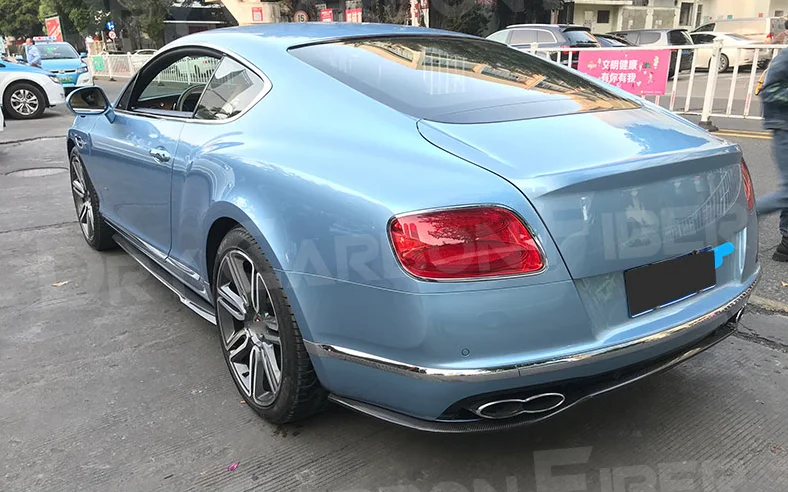 JIACHE Carbon Fiber Car Duckbill Rear Trunk Wing Spoiler For Bentley Continental GT W12 2015-2017 2018-2021 Rear Spoiler