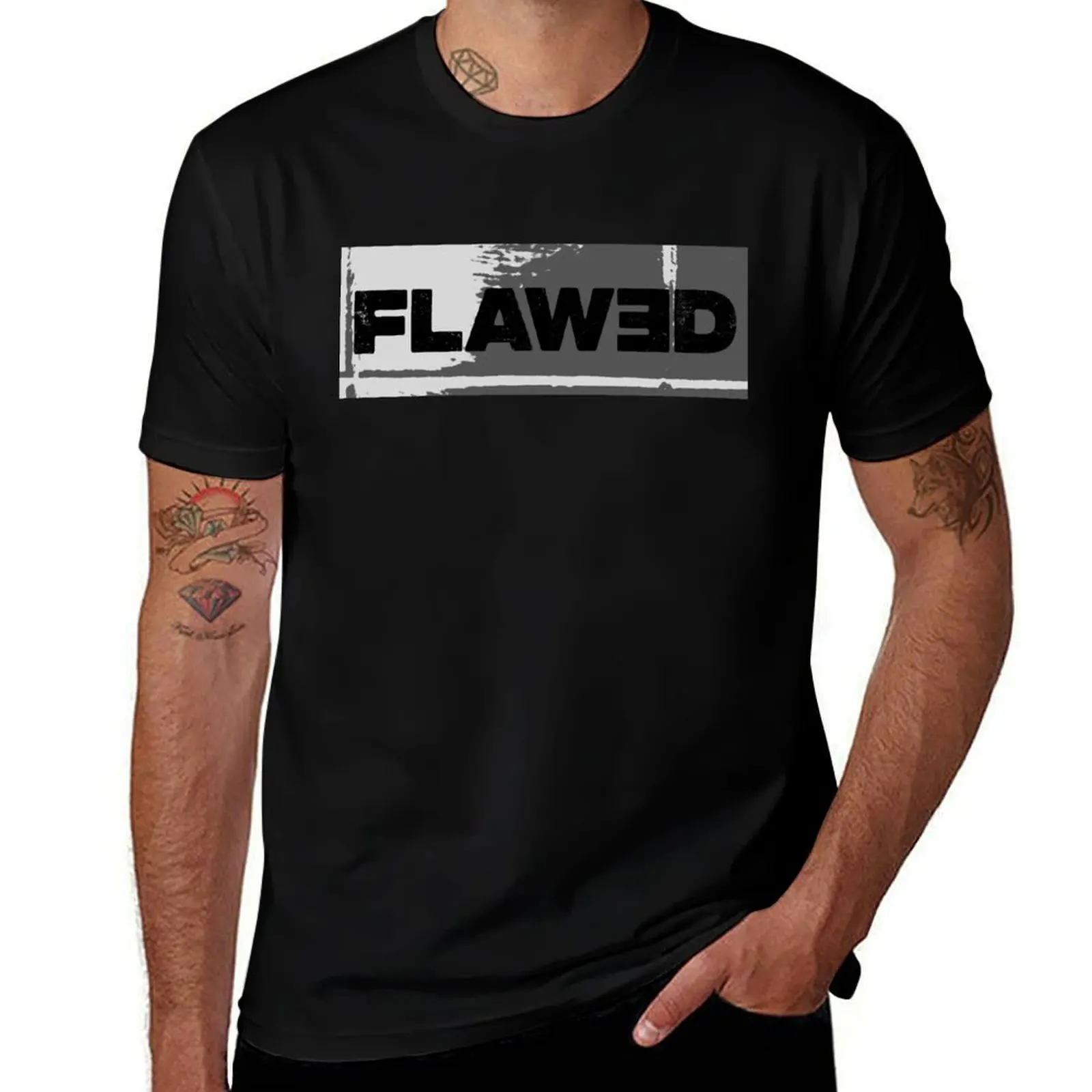 

Flawed T-Shirt Short sleeve tee anime tshirt graphic shirts animal prinfor boys t shirt men