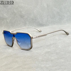 Heavy Metal Sunglasses For Men Steampunk Fashion Glasses Vintage Shades Retro Square Gafas De Sol Hombre Lunette De Soleil Homme