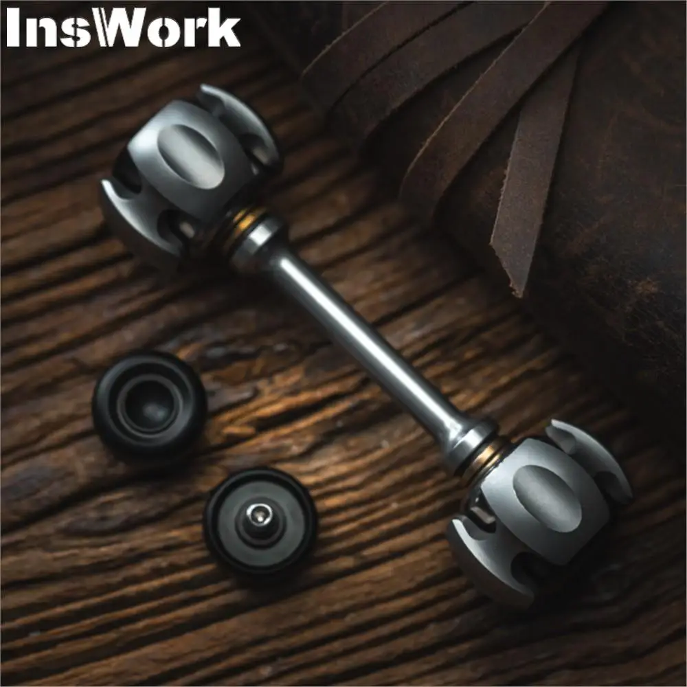 LAUTIE Fingertip Gyro NOIZ C-NANO EDC Out Of Print Decompression Luminous Toy Metal Fidget Toy Hand Fidget Best Fidget Toys