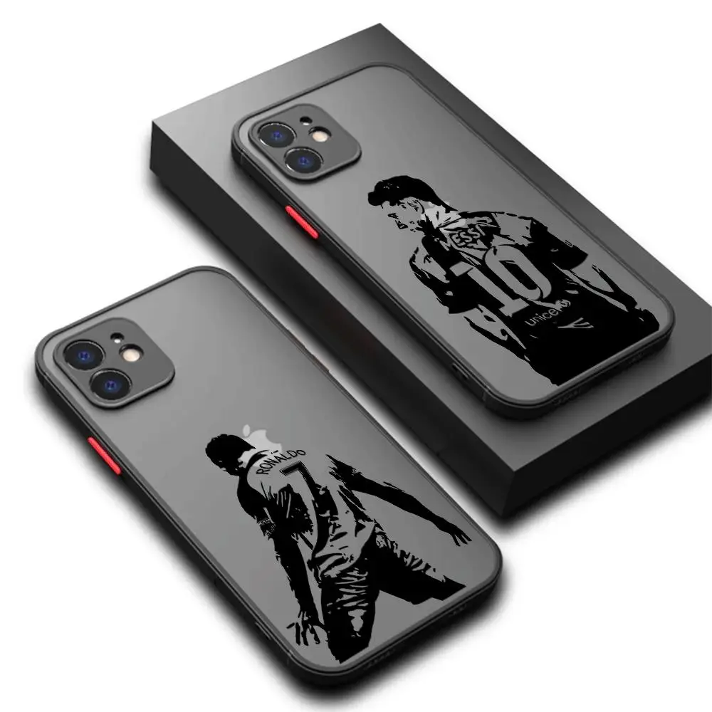 Spuerstar CCR7-M-messi Phone Case for Apple iPhone 14 Plus 15 Pro Max 11 Pro 13 12 Mini XR 8 SE 7 XS MAX Shockproof Armor Cover