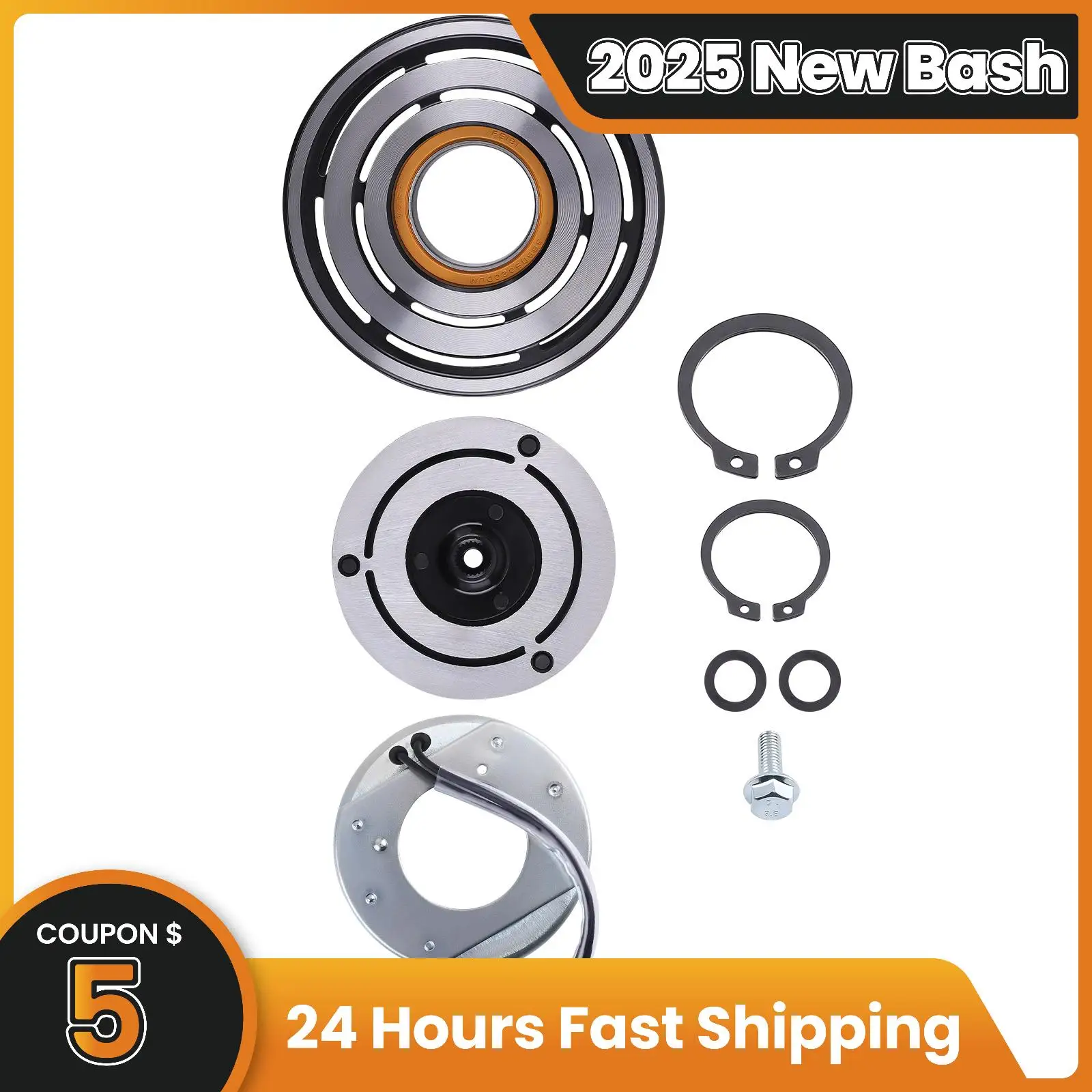 

Air Conditioning Compressor Magnetic Clutch Pulley Magnetic Coil for Opel Astra G Corsa
