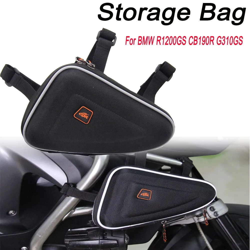 

For BMW G310GS R1200GS F800GS F650GS F700GS CB190R R1250GS Frame Storage Bag Small Kit Toolkit Storage Package