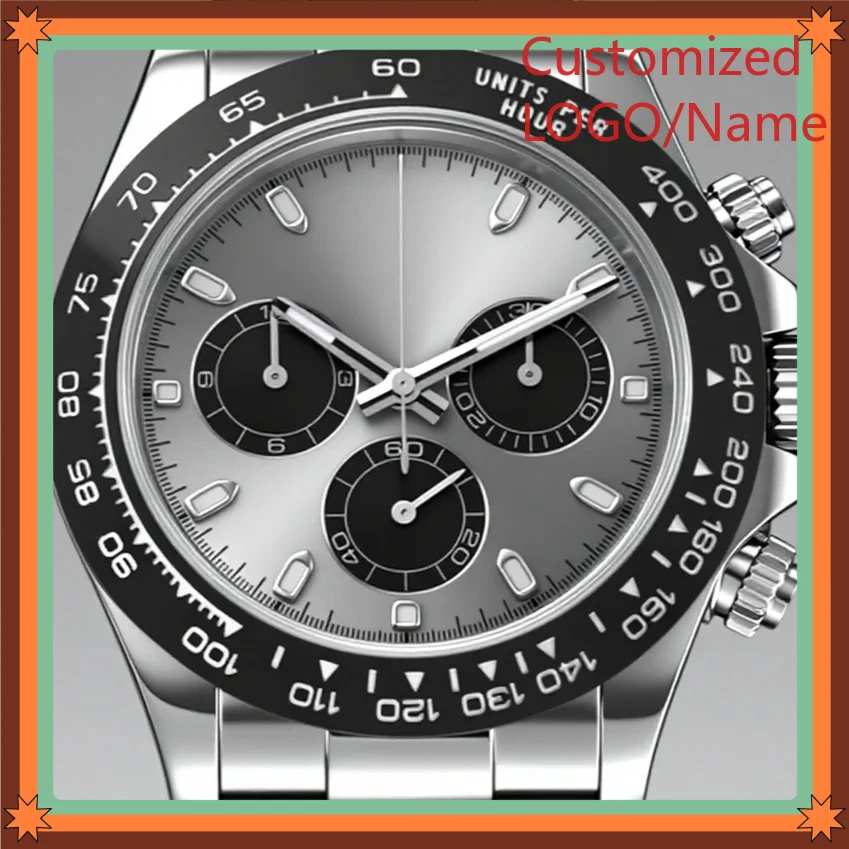 A989 Store 40mm Men's Automatic And Quartz Movement 904l Stainless Stee Customized Watches