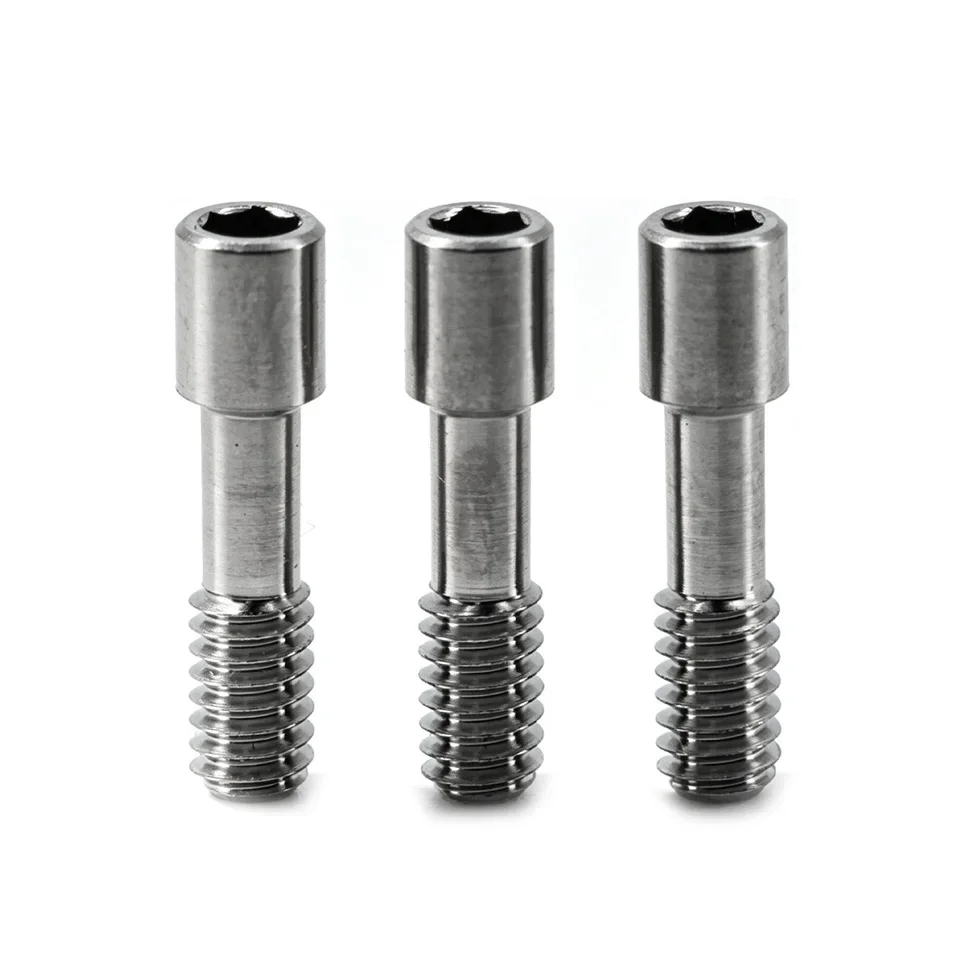 20Pcs Dental Central Screws Compatible With Multiple Brands Abutment Titanium Retaining Screw Precision Prosthetic Supplies Kit