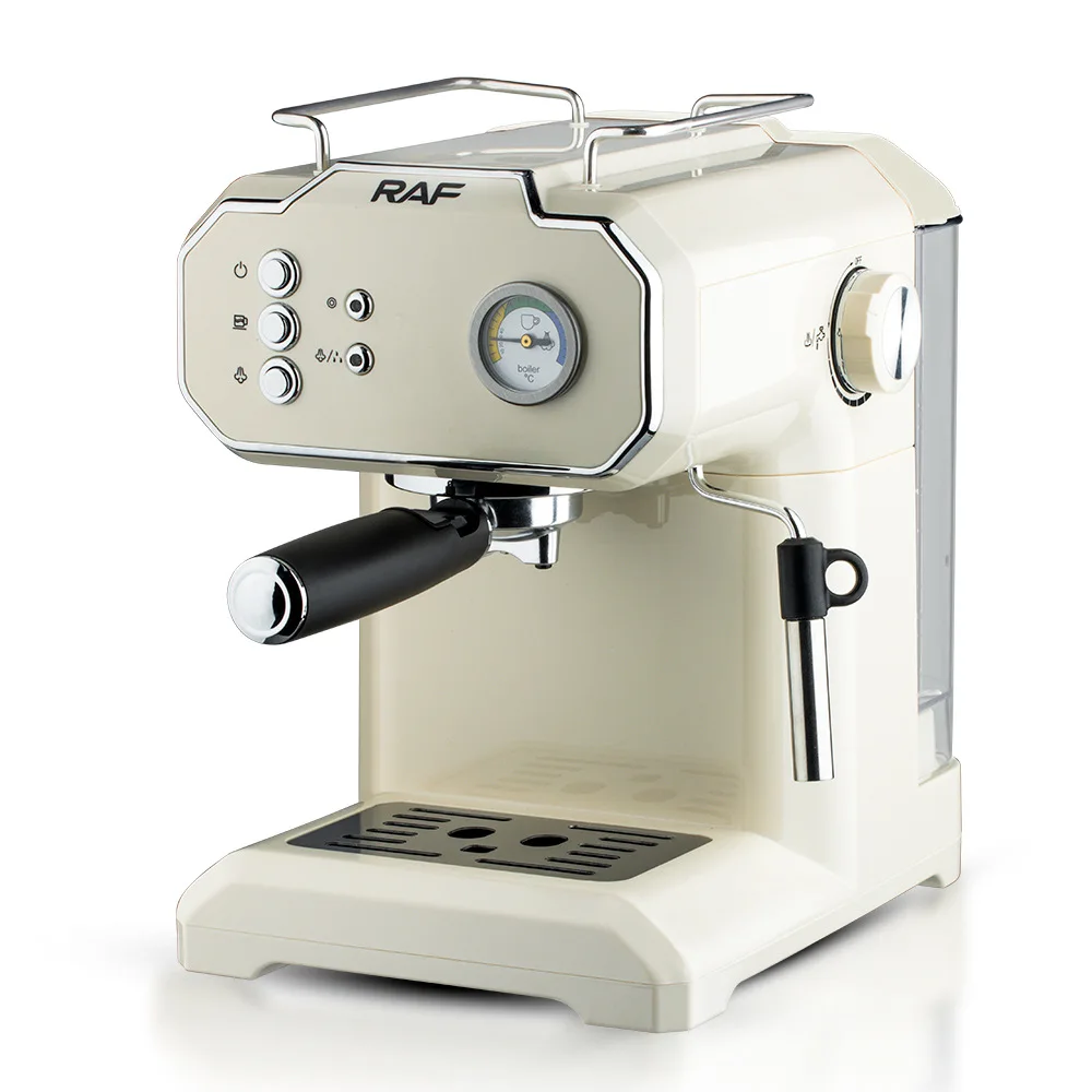 

220V Household Small Semi-Automatic High-Pressure Steam Milk Foam Office In Italian Coffee Machine Home On The Table