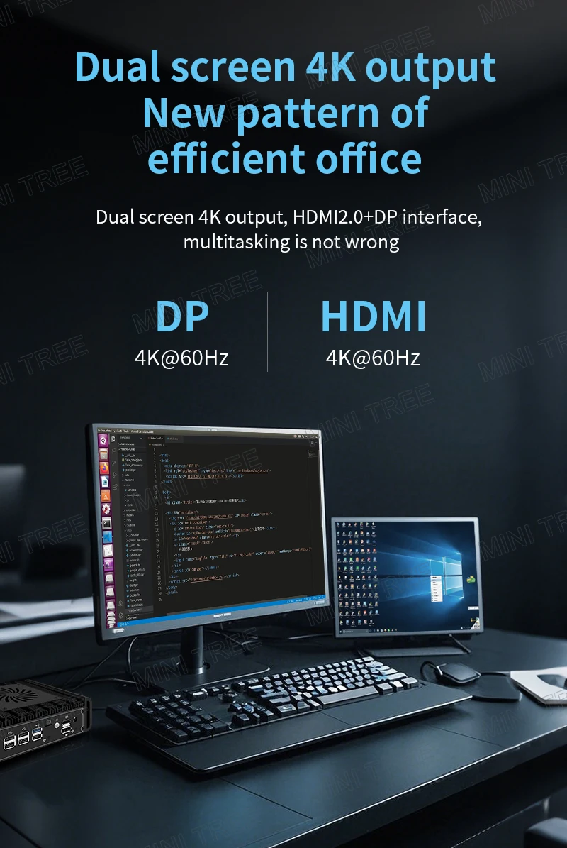 Mini computer industriale Lan 3x 2,5G Intel N150 N305 2x10G SFP HD DP Linux Router morbido/Computing bordi/Clente sottile/Microserver