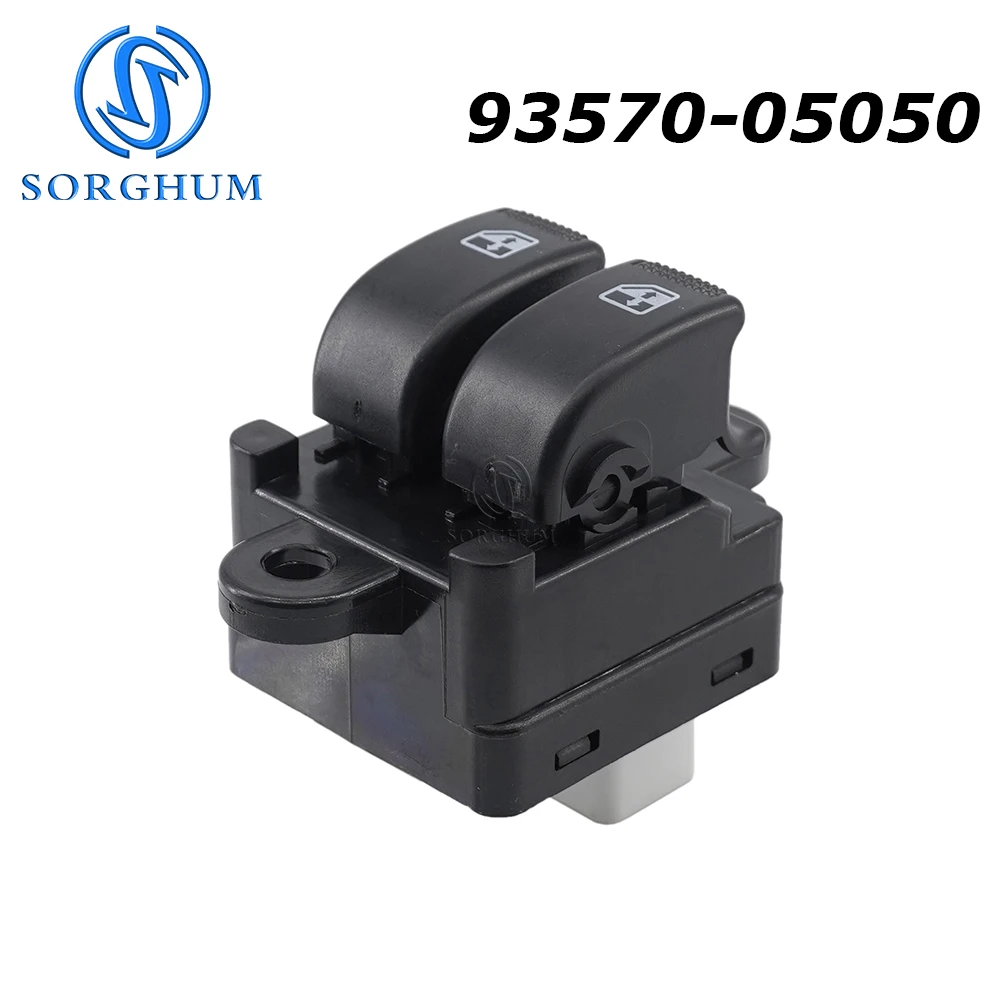 SORGHUM 93570-05050 For Hyundai Amica Mix Hatchback Atos Car Auto Double Regulator Button Electric Power Window Lifter Switch