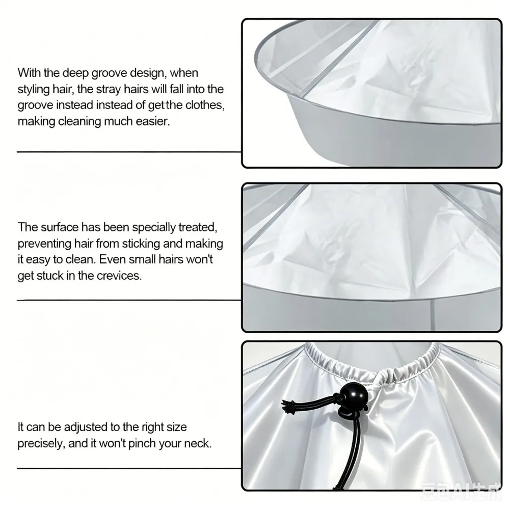 Hairdressing Cape, Water-Resistant Cutting Cloak