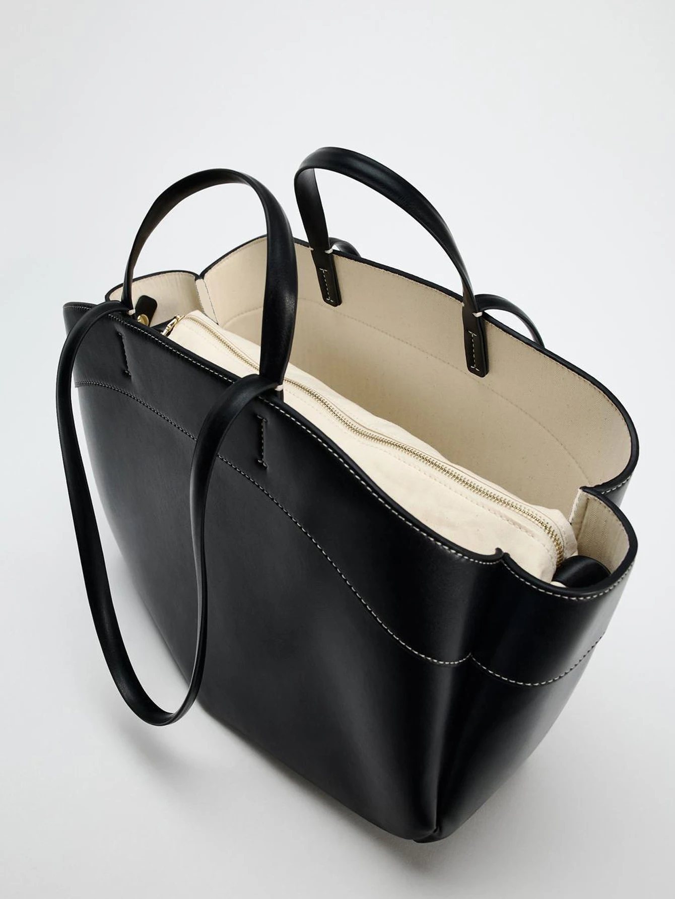 Women Tote Bag Underarm Pouch Large Capacity Pu Leather Shoulder Bag Retro Crossbody Bag Casual Portable Bucket Bags Handbag