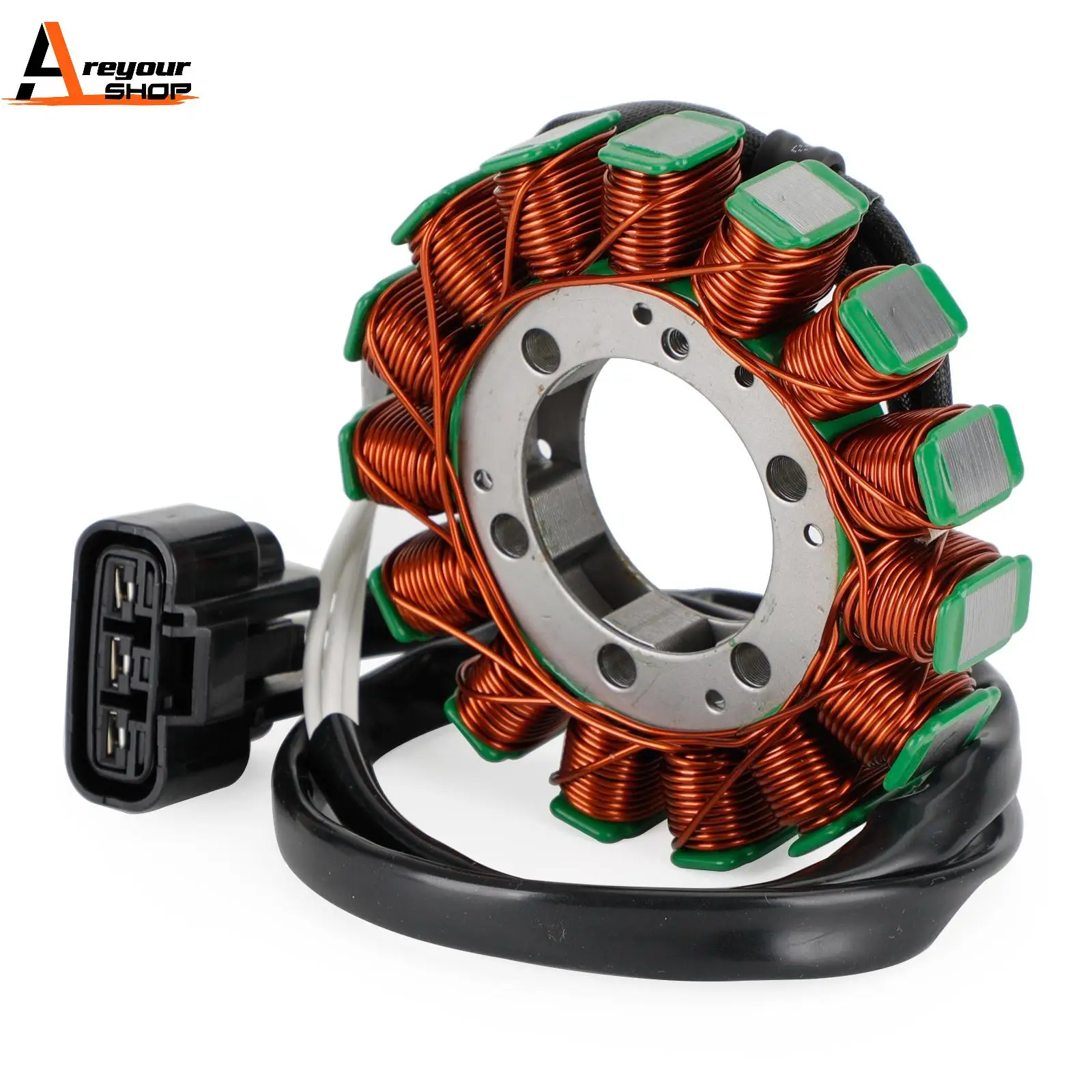 

Areyourshop STATOR GENERATOR ASSY FOR KAWASAKI 2015-2022 NINJA H2 / SX / SE, H2R, Z H2 / SE Motor Accessories Parts