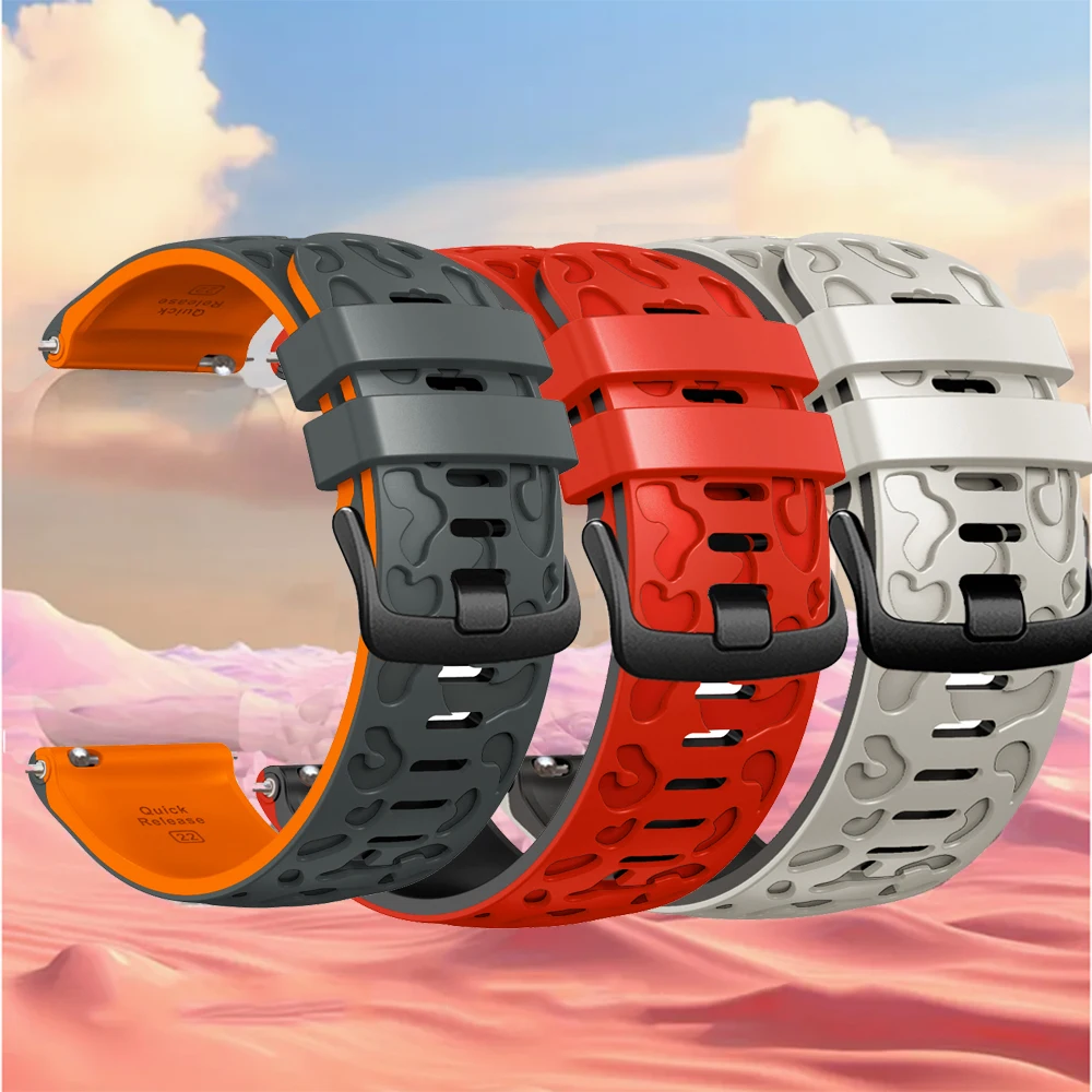 22mm Smartwatch Accessories For Xiaomi Watch S4 Silicone Watchband Casual  Watch Band For Men And Women For Casual Wear Bracelet