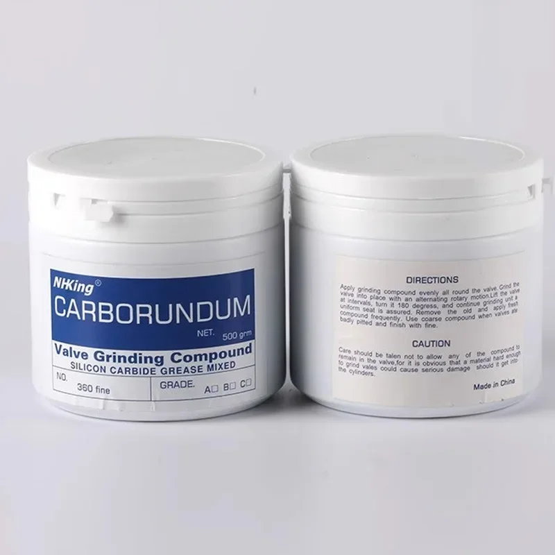 500 جرام Nhking Carborundum الصلب الرملي لصق طحن مجمع المحرك اسطوانة طحن لصق 362 360 غرامة #2