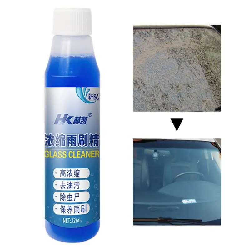 

32ML Car Window Windshield Cleaning Spray Car Window Cleaner Oil Film Remove, Streak Free All Purposes Streak Free Spray For Car